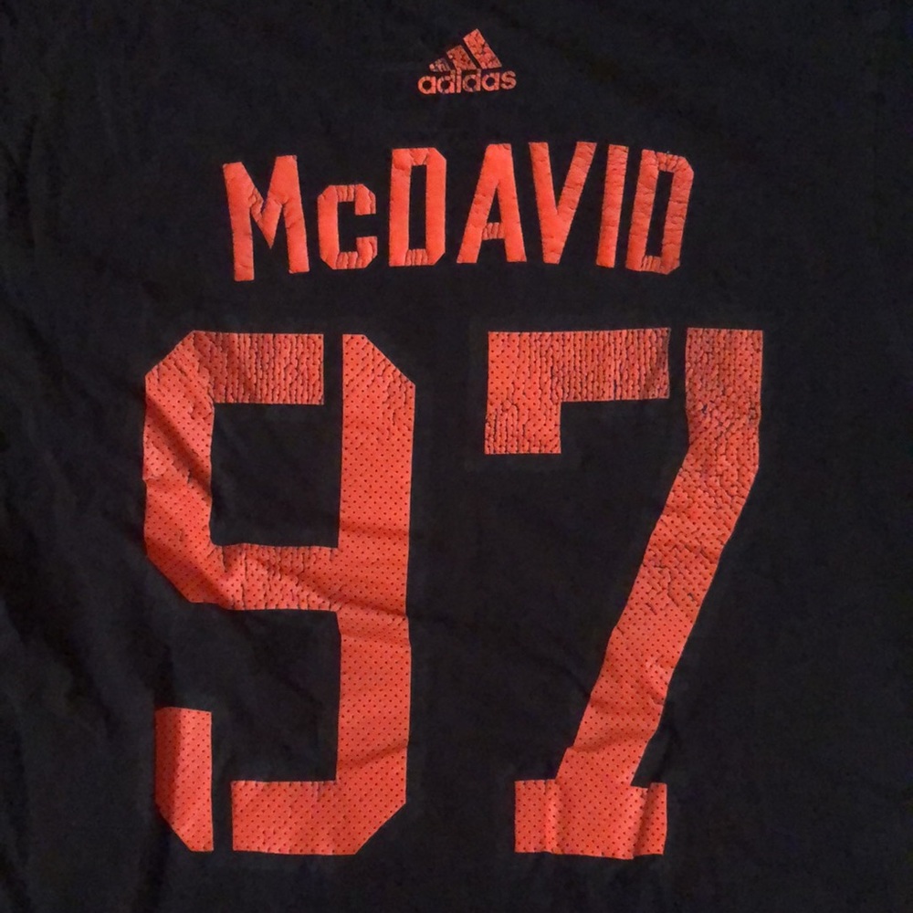 CONNOR MCDAVID TEAM NORTH AMERICA ADIDAS MENS MEDIUM (M) SHIRT
